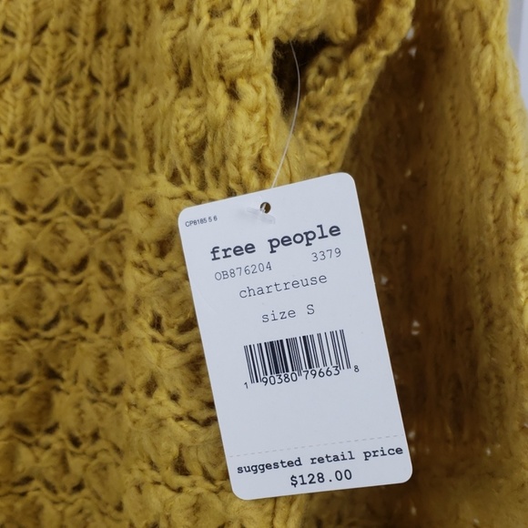 Free People – Crashing Waves Pullover Large HP!! - Picture 6 of 8